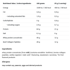 Allnutrition Whey Protein Collagen - Колагенов Протеин, Разфасовка 500g